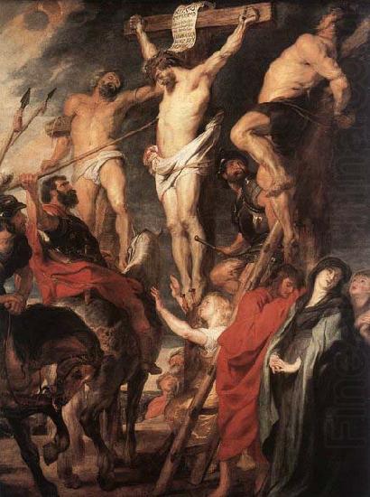 RUBENS, Pieter Pauwel Christ on the Cross between the Two Thieves china oil painting image